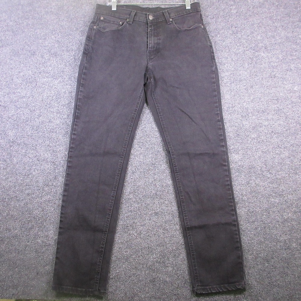 Levis 531 Jeans Mens 34x32 Gray Athletic Fit Tapered Leg Denim Charcoal Wash